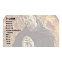 Detalle de St Dominic de Tura Cosmè Tarjetas De Negocios