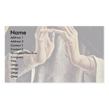 Detalle de St Dominic de Tura Cosmè Tarjetas De Visita