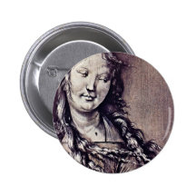 Detalle de St Lucia (?) de Grünewald Mathis Gothar Pin