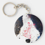 "Detalle del bailarín de la fan " Llavero Personalizado