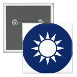 Detalle del escudo de armas de China de la repúbli Pins