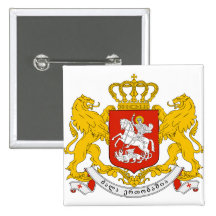 Detalle del escudo de armas de Georgia Pin