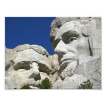 Detalle del monte Rushmore Fotografía