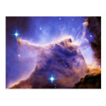 Detalle del pilar de la nebulosa de Eagle (Hubble) Tarjeta Postal