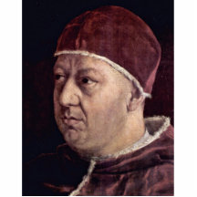 Detalle del retrato de papa León X con sus primos Escultura Fotografica
