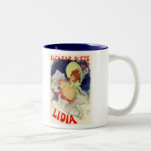 d'Été Lidia, Julio Chéret del Alcazar Taza De Café