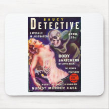 Detective descarado alfombrilla de raton