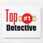 Detective superior alfombrilla de ratón