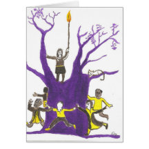 Detenga la luz para Hannuka Tarjetas