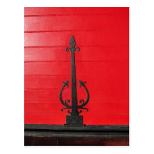 ¿Detrás de la puerta roja? Postales