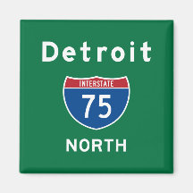 Detroit 75 iman de nevera