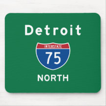 Detroit 75 tapete de ratones