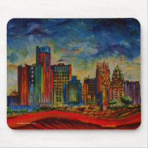 Detroit IV - Mousepad Tapete De Ratón