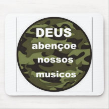 DEUS abençoe nossos musicos Mouse Pads