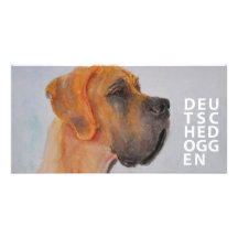 Deutsche Doggen Photokartenvorlagen
