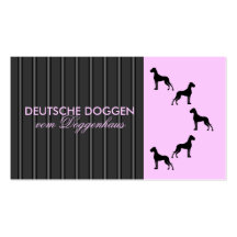 DEUTSCHE DOGGEN Visitenkarten