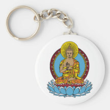 Dharmachakra Buda Llavero Personalizado