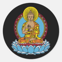 Dharmachakra Buda Pegatina