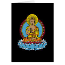 Dharmachakra Buda Tarjetas