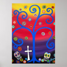 DI DE LOS MUERTOS POSTER
