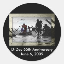 Día D 65.o aniversario 6 de junio de 2009 Etiqueta