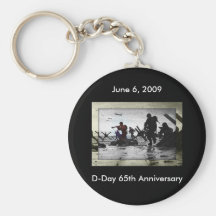 Día D 65.o aniversario 6 de junio de 2009 Llavero Personalizado