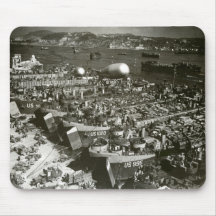 Día D de WWII en Francia meridional Tapetes De Raton