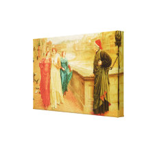 Día de fiesta de Henry del ~ de Dante y de Beatriz Impresiones En Lona