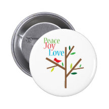 Día de fiesta del amor de la alegría de la paz pin