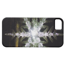 Día de fiesta del copo de nieve iPhone 5 Case-Mate carcasa