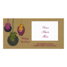 Día de fiesta del navidad de la foto del navidad d tarjetas fotográficas 