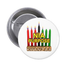 Día de fiesta del propósito de Kwanzaa Pins