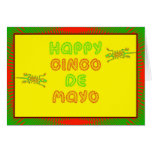 Día de fiesta español mexicano del festival de Cin Felicitaciones