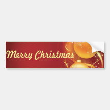 día de fiesta feliz del navidad del feliz pegatina de parachoque
