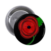 Día de la amapola - insignia pin
