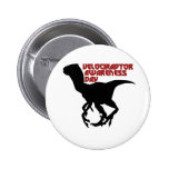 Día de la conciencia del Velociraptor Pins