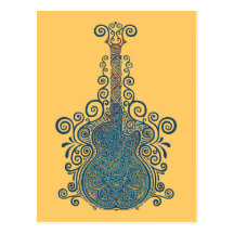 Día de la guitarra muerta postales