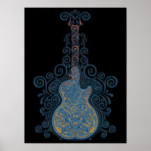 Día de la guitarra muerta poster
