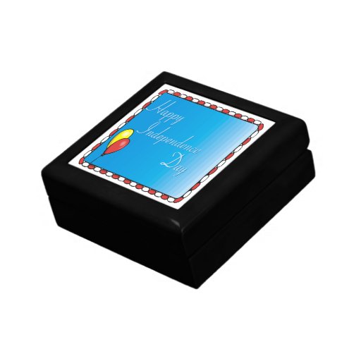 Día de la Independencia feliz Caja De Joyas