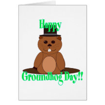 ¡Día de la marmota feliz! Felicitaciones