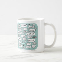 Día de la preocupación de Joe del mahoney MJ1542 Tazas