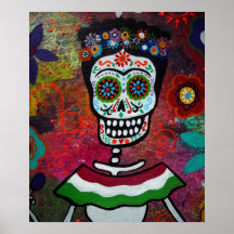 Día de la señora muerta Posters