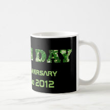 Día de la Tierra 2012 - Círculos de la cosecha Taza