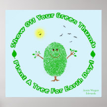 Día de la Tierra ambiental Posters