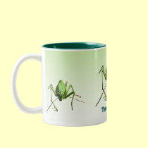 Día de la Tierra de Katydid tazas