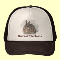 Día de la Tierra del conejito gorras