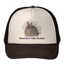 Día de la Tierra del conejito Gorro De Camionero