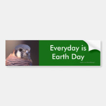 Día de la Tierra Etiqueta De Parachoque