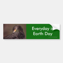 Día de la Tierra Etiqueta De Parachoque