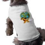 Día de la Tierra y calabaza Camisetas De Mascota